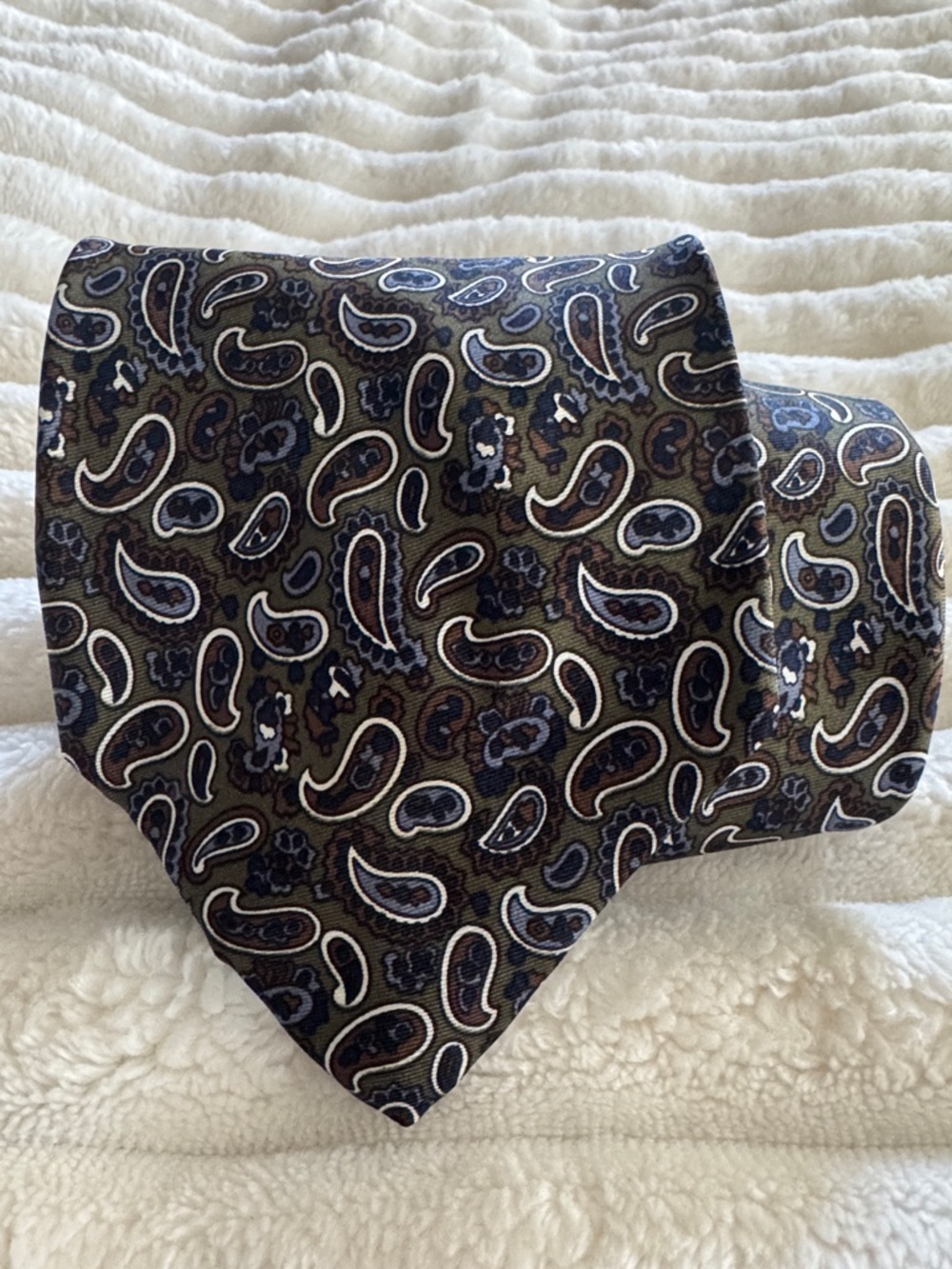Timeless Vintage Dior Paisley Silk Tie - Picture 5 of 5